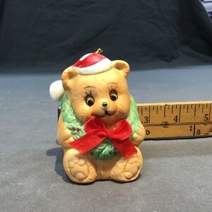 Vintage Jolly Jingles Bear Ornament